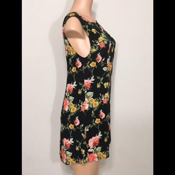 Floral open back sheath dress. NWOT - Picture 4 of 6